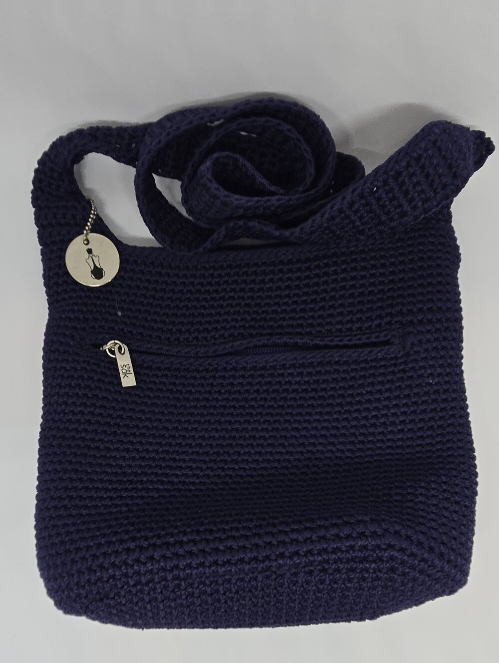 The Sak Navy Crochet Crossbody - Picture 3 of 7